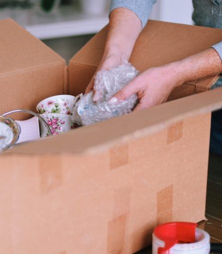 Packing dishware